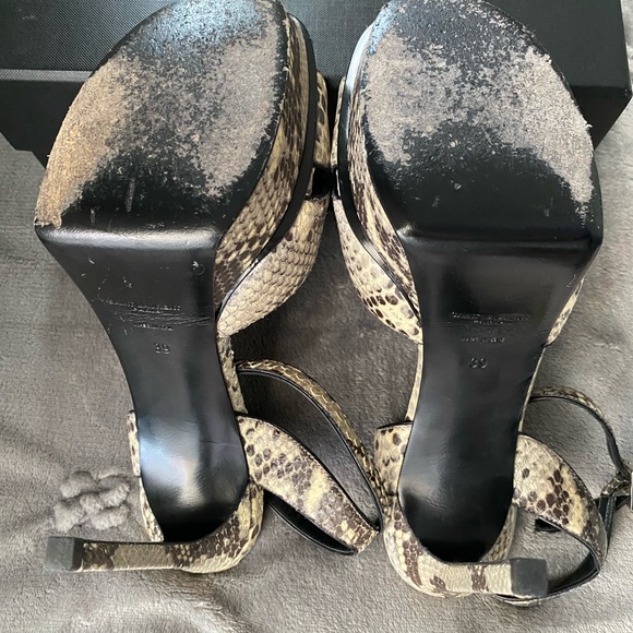 Saint Laurent platform sandal - Picture 5 of 6